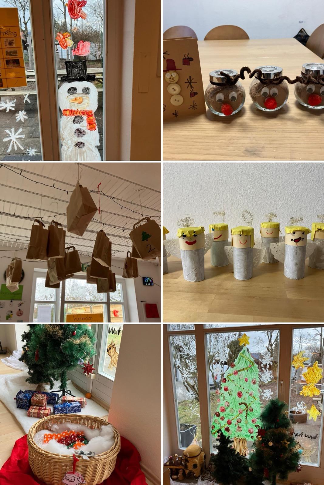 Collage Weihnachtszeit